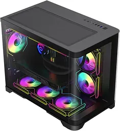 Корпус GameMax HYPE-M Black (HYPE-M Black) Без БП - мініатюра 2
