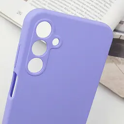 Чохол Silicone Cover Lakshmi Full Camera (AAA) with Logo для Samsung Galaxy A15 4G/5G / M15 5G Бузковий / Dasheen - мініатюра 6
