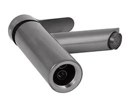 Змішувач для умивальника Brinex Pure 001F Graphite BRIPUR001FGRP - мініатюра 2