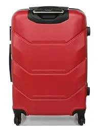 Валіза середня M Madisson Snowball 32303 пластикова 70л Червона - мініатюра 3
