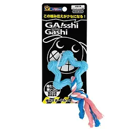 DoggyMan Chew Toy Star with Rope доггімен зірка з мотузкою жувальна іграшка для собак