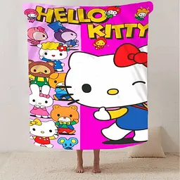 Плед 3D Hello Kitty 2813_B 13035 135х160 см - мініатюра 2