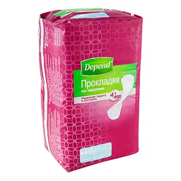 Урологічні прокладки Depend Normal Plus Pad 12 шт. (9435022) - мініатюра 3