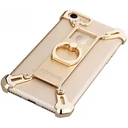 Чохол-накладка Nillkin Barde Metal Case iPhone 7 Gold - мініатюра 3