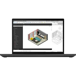 Ноутбук Lenovo ThinkPad P14s Gen 4, Дисплей, i7-1370P, Пам'ять 64GB LPDDR5, spatiu de накопичувач 1TB - мініатюра 3