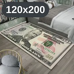 Стильний та зносостійкий килим для дому "50 доларів" 120х200 KT8000313