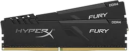 Модуль пам'яті HyperX DDR4 32Gb (2x16) Kingston Fury Black 3200 MHz (HX432C16FB3K2/32) Б/в