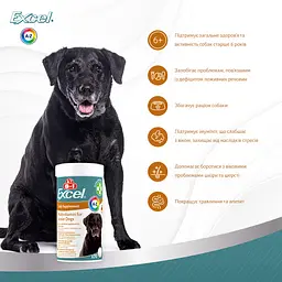 Вітаміни для собак 8in1 Excel Multi Vit-Senior 70 таблеток (660436 /108696) - мініатюра 7