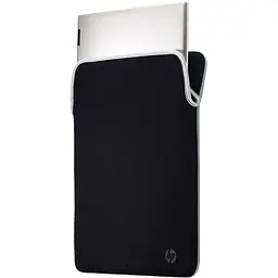 Чохол для ноутбука HP 15.6" Reversible Protective Blk/Slv Sleeve (2F2K5AA) - мініатюра 2