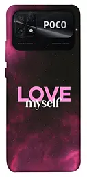 Чохол Demsky Love myself для Xiaomi Poco C40