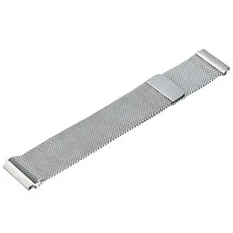 Міланський сітчастий ремінець Primo для годинника Xiaomi Huami Amazfit Bip/Amazfit GTS Silver - мініатюра 2