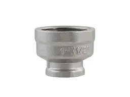 Муфта RAFTEC 1"Вх 1/2"В латунь, ВВ, DN25х15, нікель, MP0301 - мініатюра 3