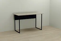 Комп'ютерний стіл Ferrum-decor Майк 75x140x60 чорний ДСП Дуб Сонома 16мм (FRD-103868) - мініатюра 5