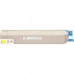 Тонер-картридж BASF OKI C810 Yellow 44059117/44059105 (KT-C810Y) - мініатюра 2