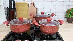 Набір посуду O.M.S. Collection 3027 Red - мініатюра 2