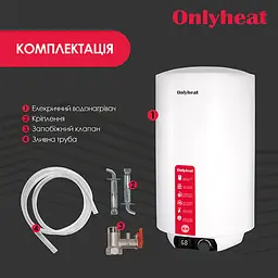Бойлер OnlyHeat REP50L(wet) 50 літрів Білий - мініатюра 7