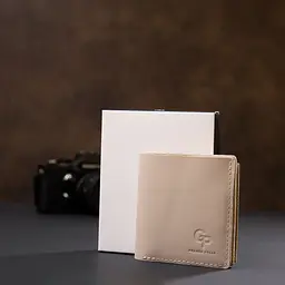 Жіноче шкіряне портмоне GRANDE PELLE 10х10х1,5 см acs0018769 - мініатюра 10