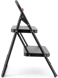 Драбина Rolser Taburete M/10 UNE 2 щаблі Negro (MET003-1023) - мініатюра 4