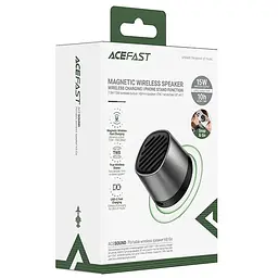 Bluetooth Колонка K8 + БЗУ 15W Black Acefast teh0029774 - мініатюра 5