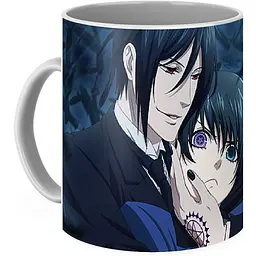 Кухоль GeekLand Темний дворецький Black Butler Wafted on the Wingsr 02.22.244 330 мл білий - мініатюра 3