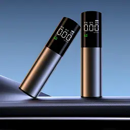 Безконтактний акумуляторний алкотестер з LED-дисплеєм - мініатюра 2