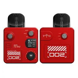 Под-система Kumiho Thoth S 35 W Pod 1000 mAh 2 ml Kit Charming Red (16845) - мініатюра 3