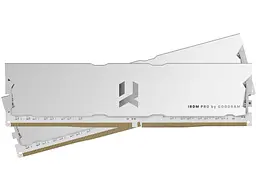 Пам'ять для настільних комп'ютерів GOODRAM 16 GB (2x8GB) DDR4 3600 MHz IRDM PRO White (IRP-W3600D4V64L18S/16GDC)