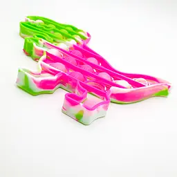 Сенсорна іграшка антистрес силіконова нескінченна пухирка поп ит UKC Pop It Fidget зелено-рожевий - мініатюра 3