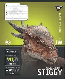 Упаковка зошитів Yes Jurassic World Strength and Power учнівський загальний 10 шт./48 кл. (767672) - мініатюра 3