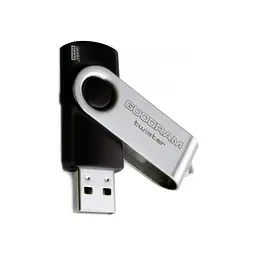 USB флеш накопичувач Goodram 16GB Twister Black USB 2.0 (UTS2-0160K0R11) - мініатюра 3