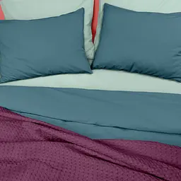 Плед-покривало Cosas Waffle Weave Ruby 75х95 см (Blanket_30Ruby_WaffleWeave_75x95) - мініатюра 2