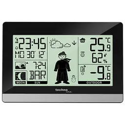 Метеостанція Technoline WS9612 Black (WS9612) - мініатюра 2