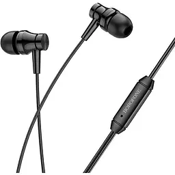 Навушники Borofone Talent універсальні earphones with mic BM67 чорні - мініатюра 4