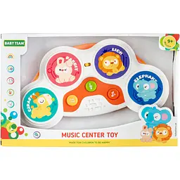 Іграшка Baby Team Музичний центр (8656_помаранчевий) - мініатюра 4