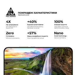 Захисне скло на Realme 15T 5G з олеофобним покриттям, Pro, повне проклеювання, антистатичний і пиловідштовхуючий шар, 9H, самоклеючеся, 2.5D, на весь екран, антистатичний клей, ArmorStandart (ARM89124) - мініатюра 5