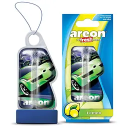Ароматизатор для авто автомобільний ароматизатор Areon Liquid Lemon Лимон рідкий 8.5 мл