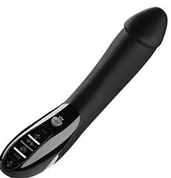 Вібратор із електростимуляцією Mystim Tickling Truman eStim Black Mystim SO3472 90401 - мініатюра 3