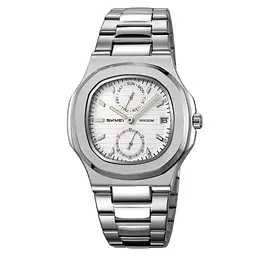 Наручний годинник чоловічий 2423SISI Silver Skmei acs0029926