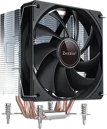 Повітряне охолодження Zezzio ZH-C400 V2 Black (ZH-C400 V2)