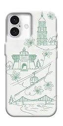 TPU чохол Demsky Heart of Kyiv для Apple iPhone 16 Plus (6.7")