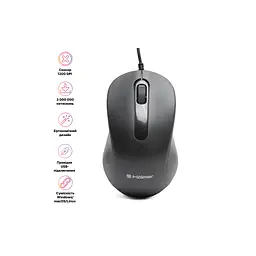 Мишка Hölmer M-01OF USB Black (M-01OF) - мініатюра 2