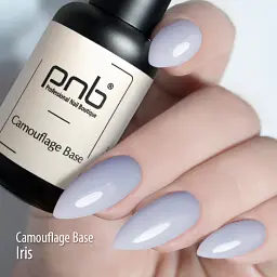 База камуфлююча каучукова PNB UV/LED Camouflage Base Iris blue 8 мл - мініатюра 5