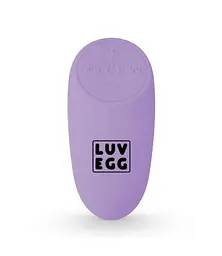 Вагінальне яйце з вібрацією та дистанційним пультом Luv Egg XL лілове - мініатюра 4