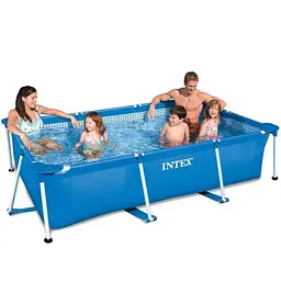 Басейн каркасний прямокутний Intex 28270, 220х150х60 см, 1662 л - мініатюра 2