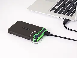 Портативний жорсткий диск Transcend 4TB USB 3.1 StoreJet 25M3 Сірий - мініатюра 7
