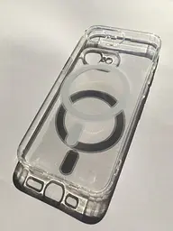 Протиударний прозорий чохол для Apple iPhone 17e/16e Clear Case Ultra Hybrid MagSafe з магнітом - мініатюра 7