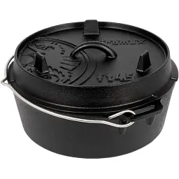 Казан Petromax Dutch Oven чавунний пласке дно 3,5 л