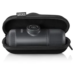 Еспресо-кавоварка Wacaco Nanopresso 18 бар 80мл з чохлом Сірий - мініатюра 6