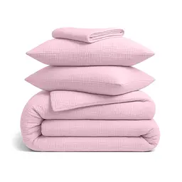 Сімейна преміум постільна білизна муслін з простирадлом на резинці BABY BLUSH CS1 COSAS (2200000009272)