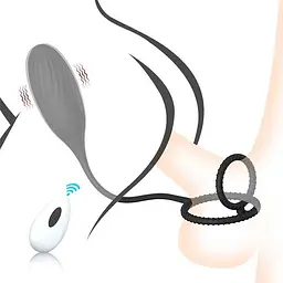 Мультифункціональний вібратор Kinky 3 в 1 для масажу простати Чорний K000916 - мініатюра 9